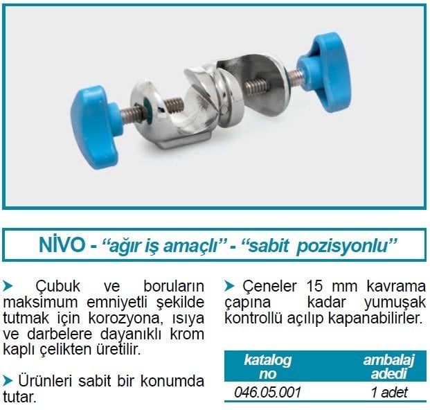 İSOLAB 046.05.001 nivo dayanıklı